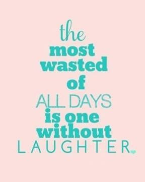 add laughter make the day count