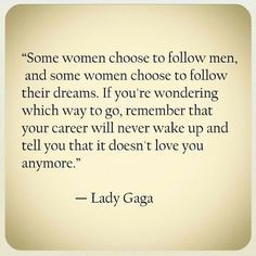lady gaga is freaky. however this is the most honest quote More
