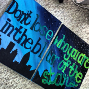 painting quotes – two canvas quote painting by customizedbycristina ...