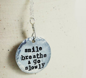 ... yoga necklace, buddhist quote, quote necklace, custom necklace, yoga
