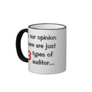 Just 3 Types of Auditor - Audit Joke Coffee Mug