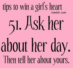 Tips to win a Girl's heart More