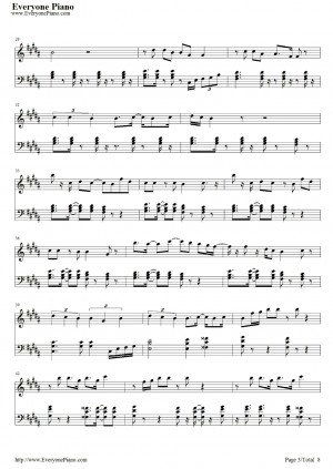 Clean Bandit Rather Be Piano Sheet Music Free