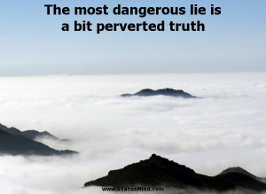 ... perverted truth - Georg Christoph Lichtenberg Quotes - StatusMind.com