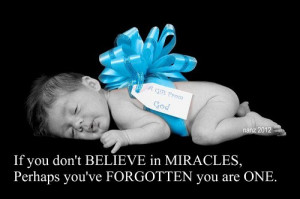 If you don’t believe in miracles…