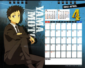 Katekyo Hitman Reborn Calendar