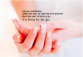 Letting go...one moment at a time