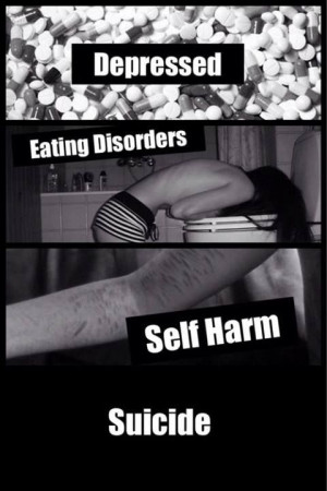 1st step : done 2nd step : done next step ...is self harming and then ...