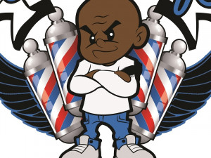 Barber Life Logo Barber life of smokey johnson