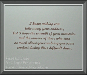 Beautiful Sympathy verses