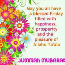 Jummah mubarak