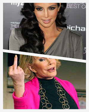 Quotes: Kim Kardashian Talks Her Butt, Joan Rivers Talks Crude About ...