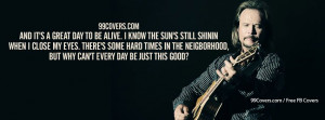 Travis Tritt Its A Great Day To Be Alive Lyrics Facebook Covers