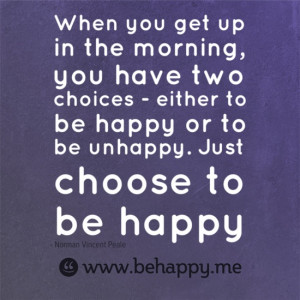 Get Happy, Be Happy, Stay Happy!