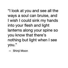 Shinji Moon -- Someone wrote this in a restroom once. It was pretty ...