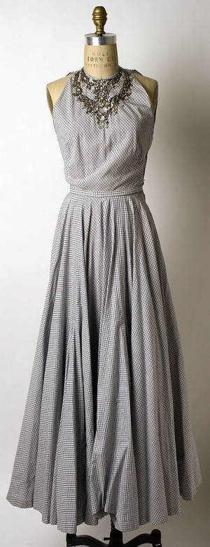 ... Mainbocher Dresses, Dresses American Cotton 1948, Mainbocher American