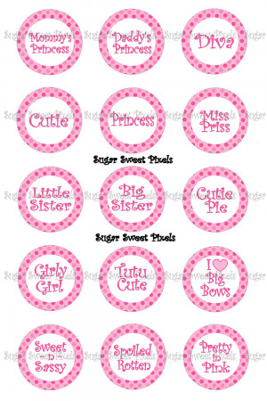 Girly Attitude Quotes Sayings Instant download - sassy girly