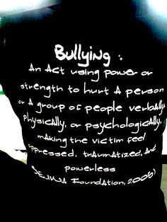 Stop Bullying: Speak Up More