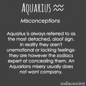 : has anyone ever considered that Aquarius are 