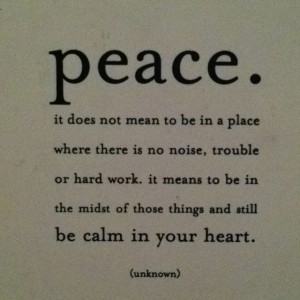 true...peace like a river