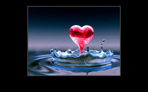 love quotes Water Heart
