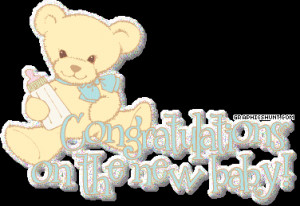 ... highly creative new baby boy or Congratulations Baby Girl Graphics