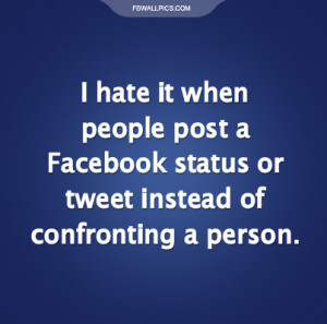 Facebook Twitter Cowards Picture