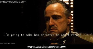 Godfather famous quotes