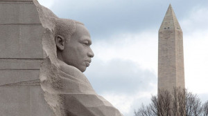 of the Martin Luther King Jr. National Memorial in Washington DC ...