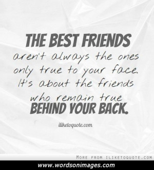 Quotes About Backstabbing Friends