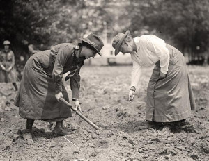 Women Gardening