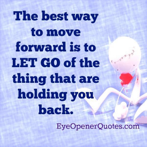 The Best way to move forward in life