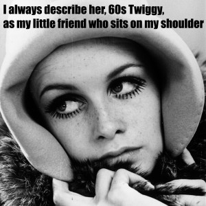 Twiggy Model 60s
