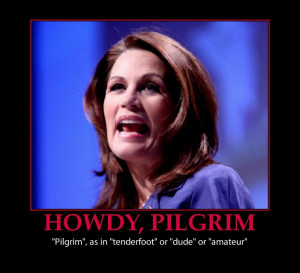 Michelle Bachmann funny-john wayne-pilgrim