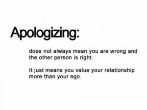 Apologize Quotes To a Lover