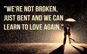 love pink we are not broken just bent