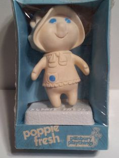 Vintage Blue White Pillsbury Doughboy Poppie Fresh. Have a couple of ...