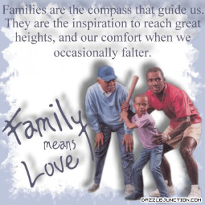 Family Means Love Picture