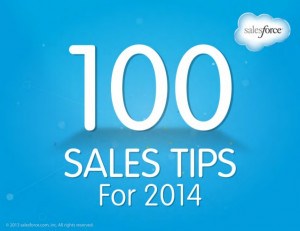 100 Sales Tips for 2014 Salesforce ebook
