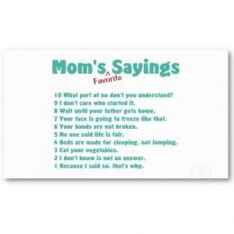 funny Mother's day sayings