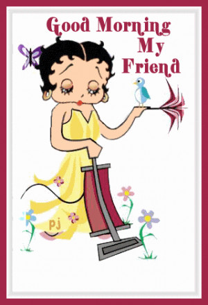 betty boop good morning Images