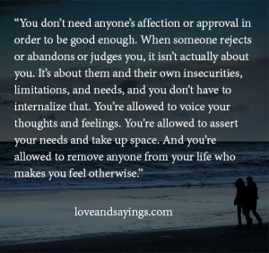 Thoughts And Feelings