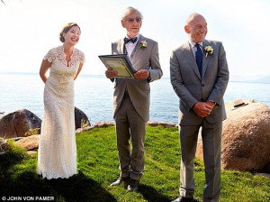 In sickness and Gandealth! Sir Ian McKellen officiated at the wedding ...