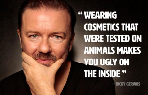 wearing cosmetics that were tested on animals makes you ugly on the ...