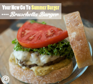 Bruschetta, Taco & Veggie Burger Recipes