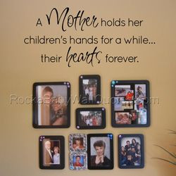 MOTHER'S HANDS Vinyl Wall Quote, $16.95 - $27.95 See more decals for ...