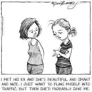 Carolyn Hax: After meeting her boyfriend’s ex, she’s insecure