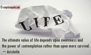 Life Is Valuable Quotes