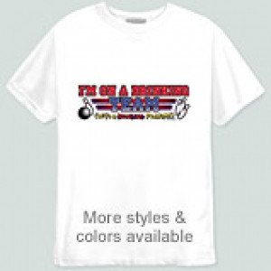 Funny Funny-Tshirts review of 'Funny Drinking Bowling T Shirt '
