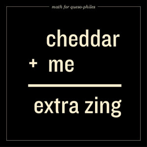 And some people think math is hard. #cheese #sayings